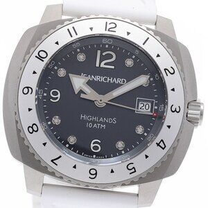 JEANRICHARD Highland 60150-2/60150-11-21A-AC7D 8P diamond Automatic Men's_899275